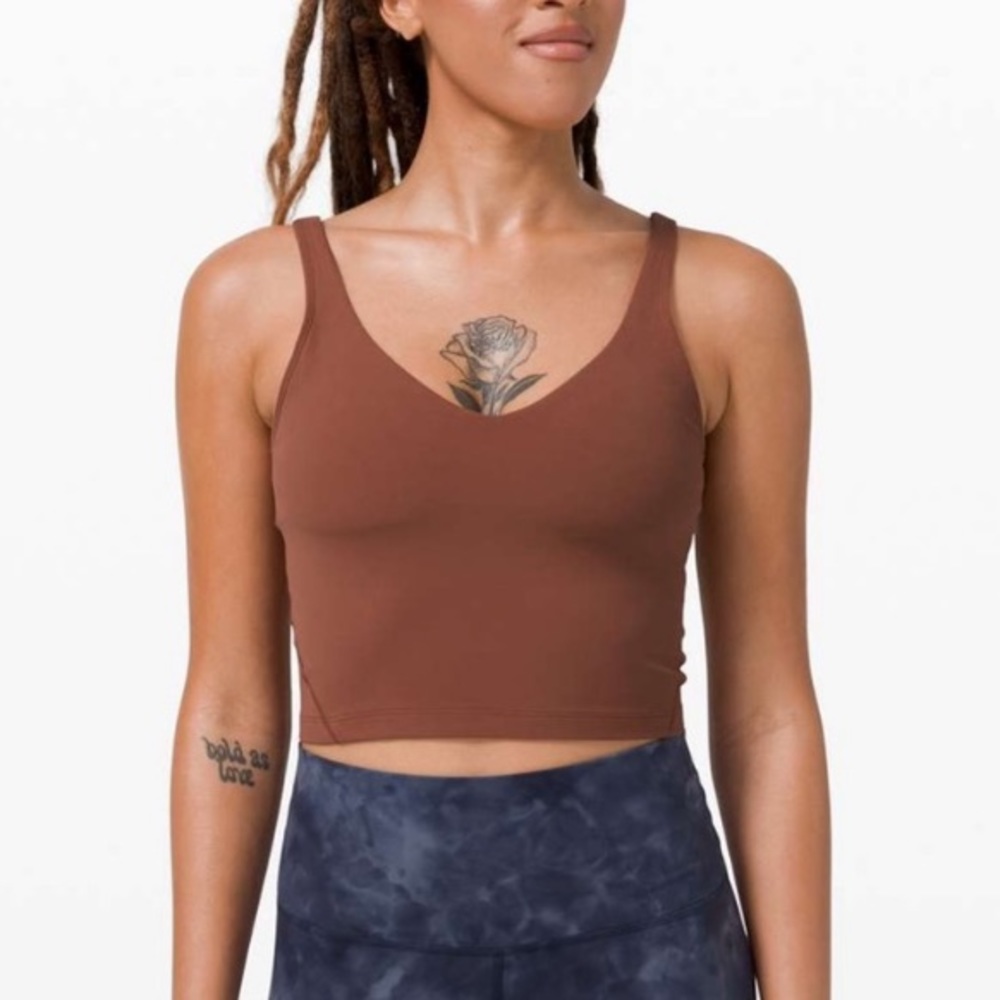 Lululemon align tank in Ancient copper